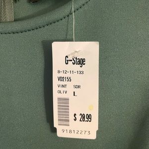 New olive green dress